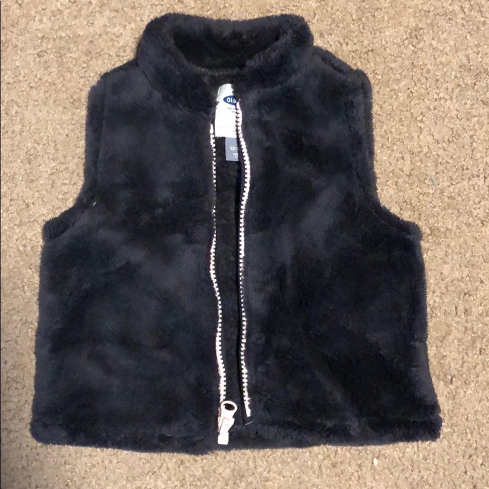 Grey Old navy 12 mo vest